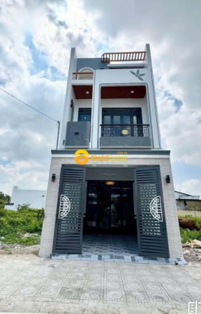 Nhà 1 trệt 1 lầu mới xây khu đô thị minh linh vĩnh long