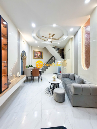 Cực hiếm nhà mới 3 tầng nguyễn bỉnh khiêm gò vấp hẻm 5m sát mặt tiền nhỉnh 5 tỷ