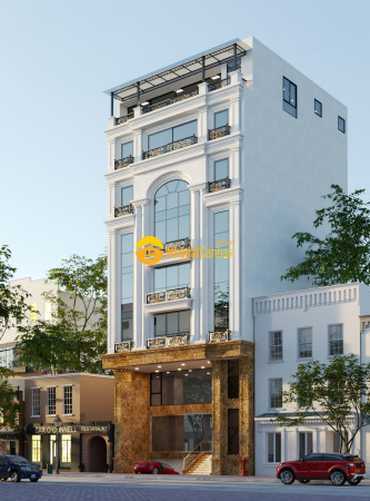 Bán tòa văn phòng 9 tầng mặt phố vương thừa vũ,vị trí đắc địa.dt 189m2, mt 12.56m.giá 120 tỷ