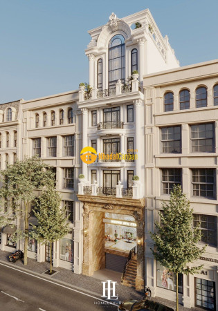 Bán tòa nhà vp 9 tầng mặt phố bach mai phố huế dt 281m2 mt 7.5m.giá 165 tỷ